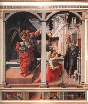  lippi - Verkündigung 1445 Renaissance Filippo Lippi